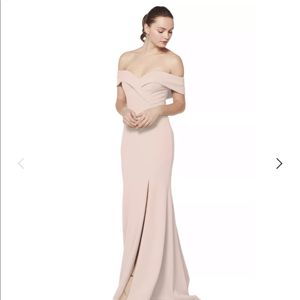Bridesmaid dress with tags